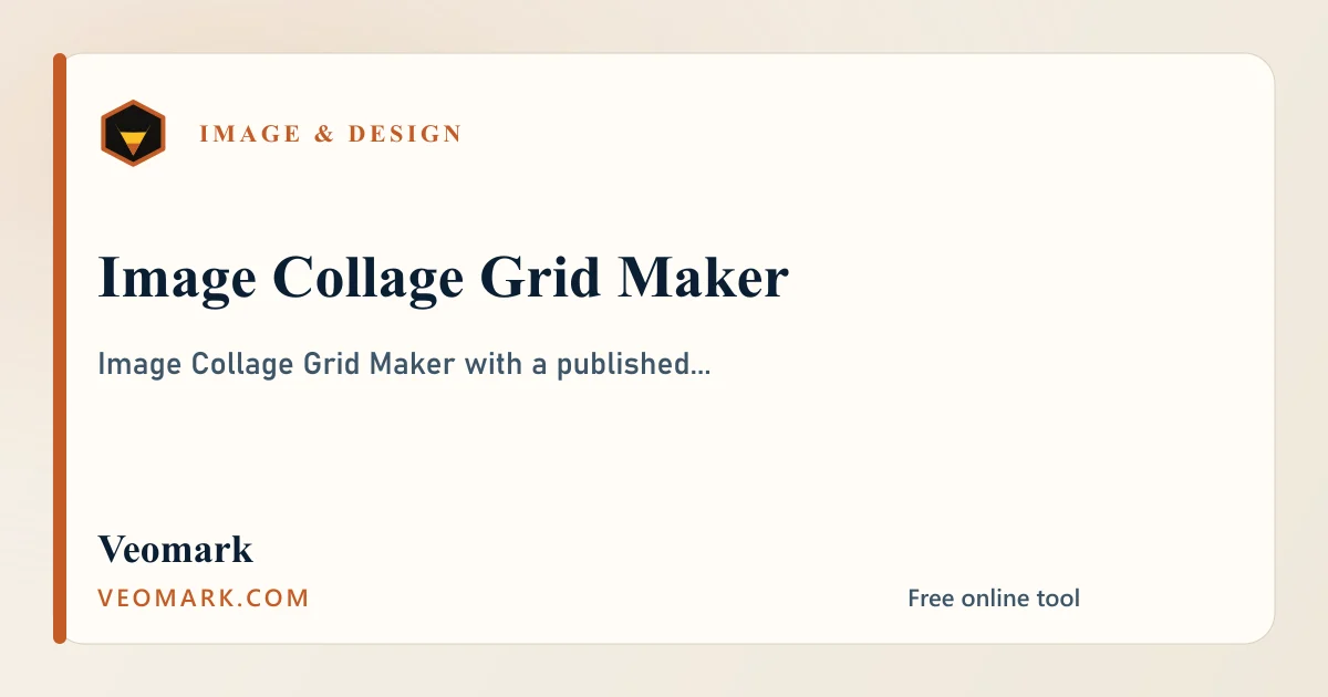 Image Collage Grid Maker visual