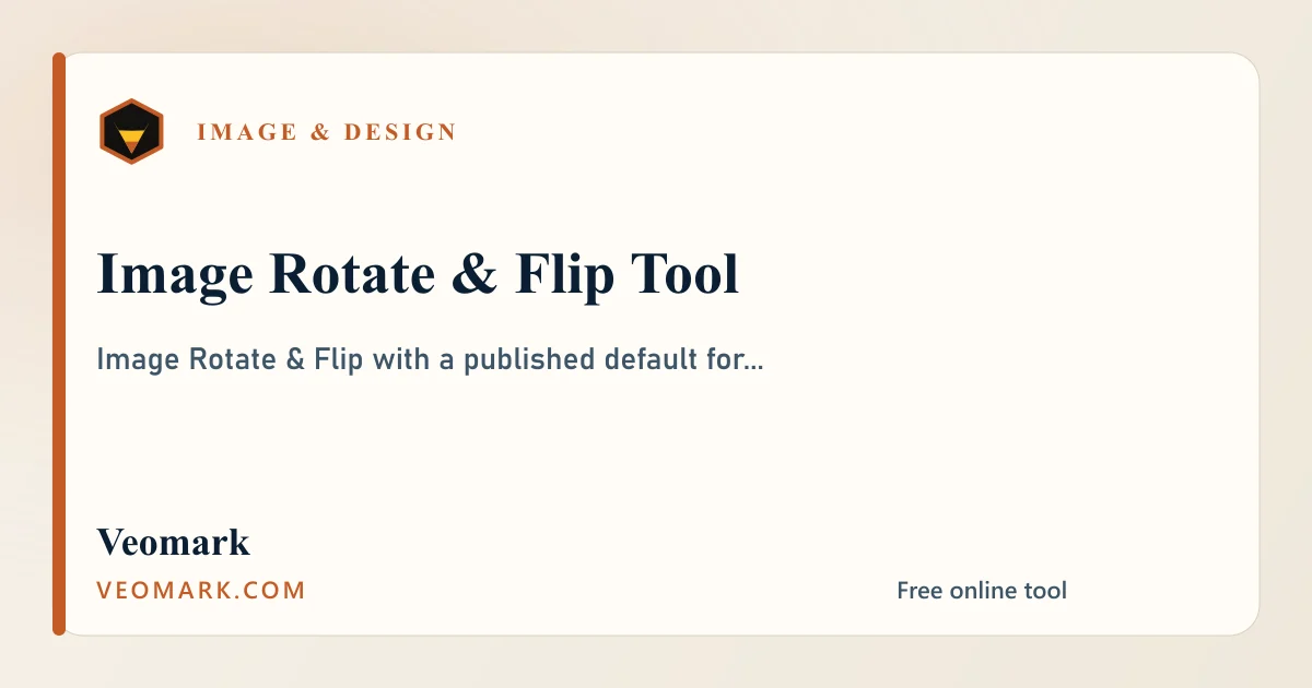 Image Rotate & Flip Tool visual